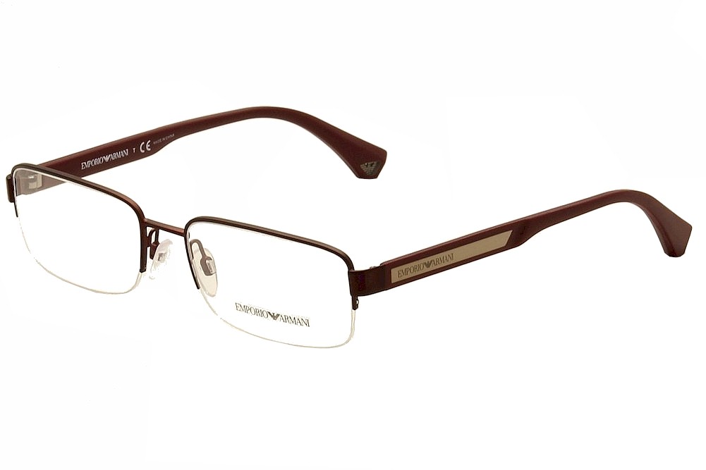 Emporio Armani Men S Eyeglasses Ea1029 Ea 1029 Half Rim Optical Frame